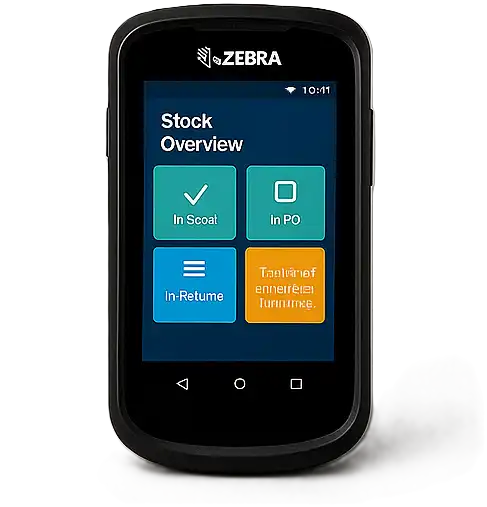 Zebra TC21 - průmyslový Android terminál pro skladové systémy SAP a Oracle